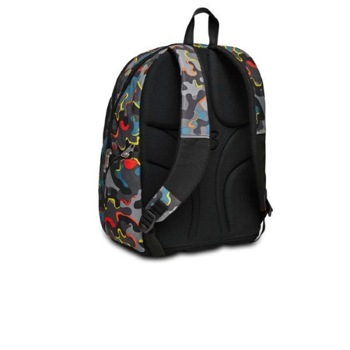 SEVEN ADVANCED DYE ON BOY ZAINO IN POLIESTERE CHIUSURA CON ZIP 31X43X24 CM 30 LT FANTASIA